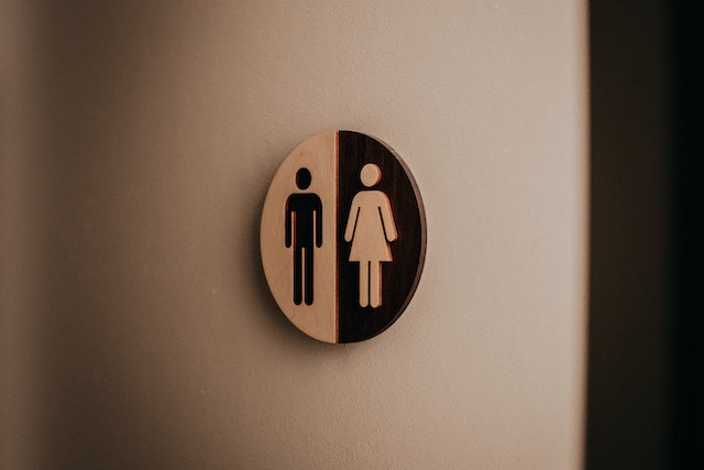 bathroom sign