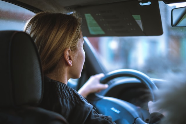 Woman driving to test for drugs on-site