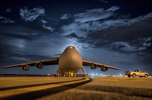 Airplane on the runway