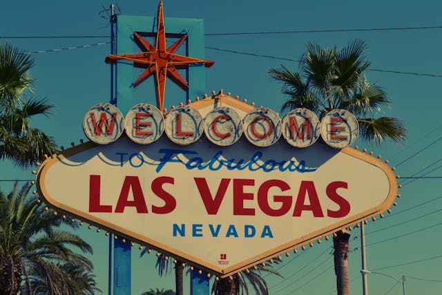 "Welcome to Fabulous Las Vegas, Nevada" sign