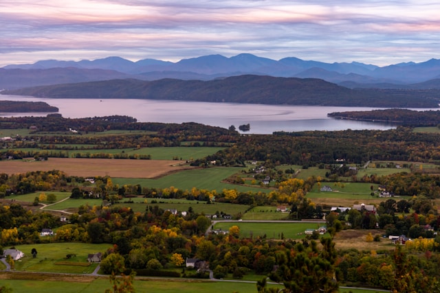 Overlooking Champlain Valley, Vermont