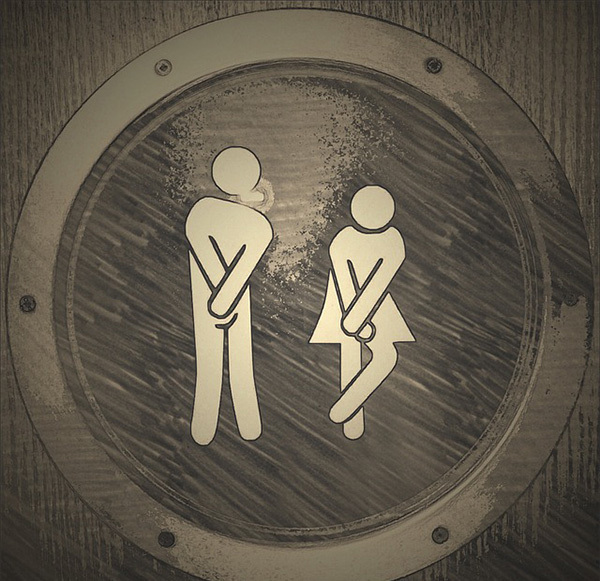 bathroom sign 