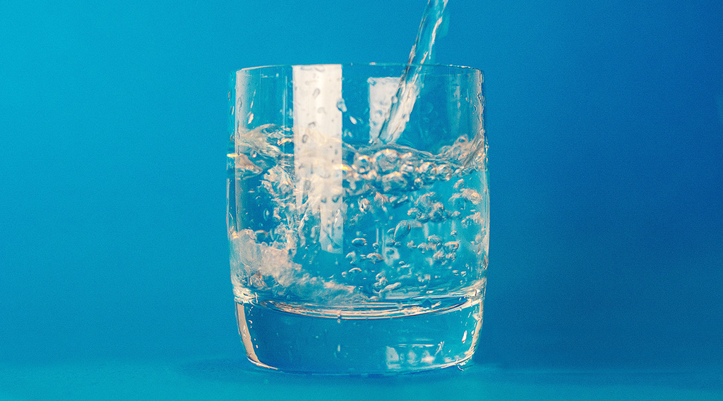 glass of water