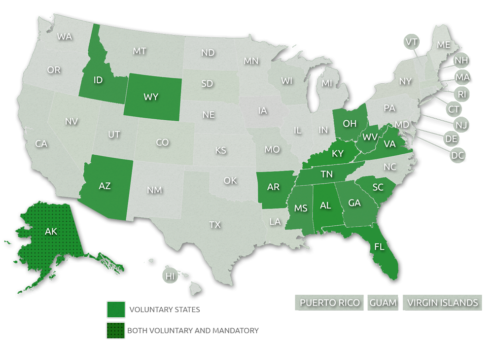 map of united states